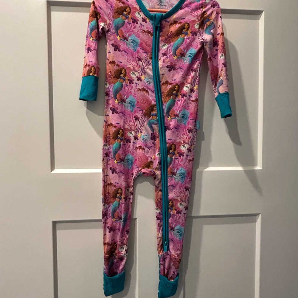 Posh Peanut x Disney Ariel Bamboo footie